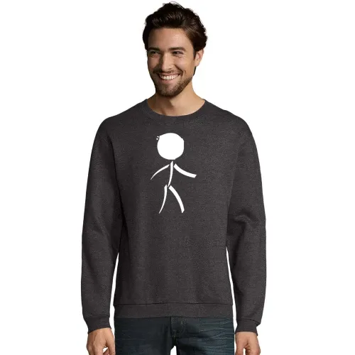 Fussball Strichmännchen Männer Sweat