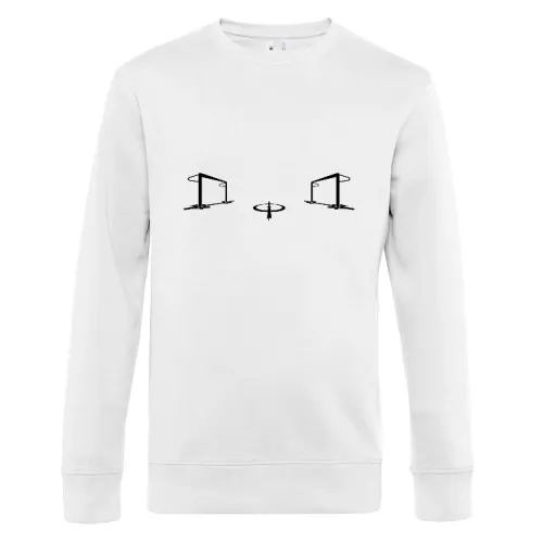 Fußballplatz mit Toren Sweat