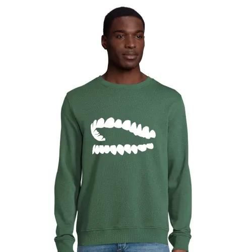 Gebiss Zähne Männer Sweat