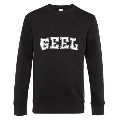 Geel Sweat Männer King Crew Neck