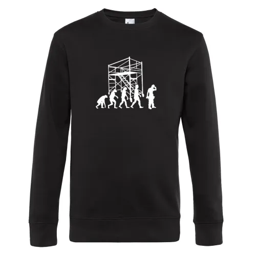 Gerüstbauer Evolution Gerüstbau Bauarbeiter Sweat