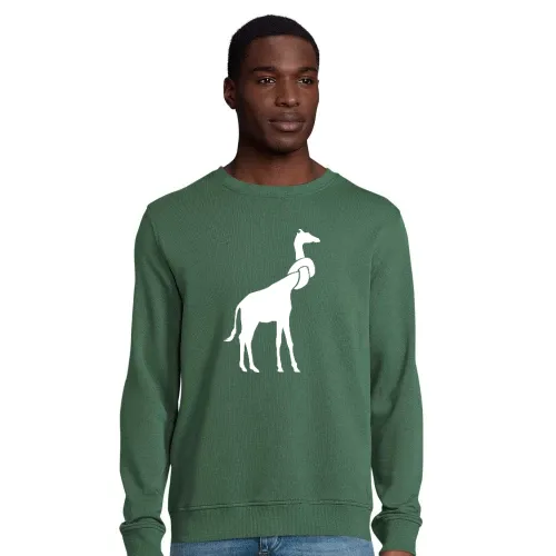 Giraffe Knoten im Hals Sweat Männer Comet Bio