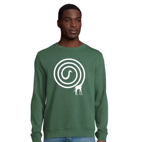 Giraffe Spirale Sweat Männer Comet Bio