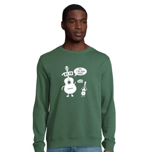 Gitarre Uke I Am Your Father Ukulele Geschenkidee Männer Sweat
