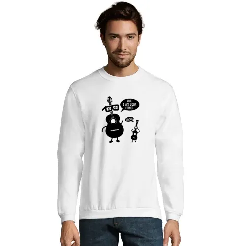 Gitarre Uke I Am Your Father Ukulele Geschenkidee Männer Sweat