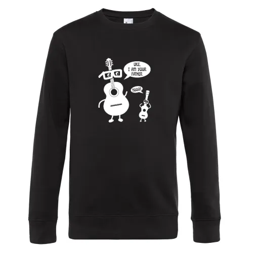 Gitarre Uke I Am Your Father Ukulele Geschenkidee Männer Sweat