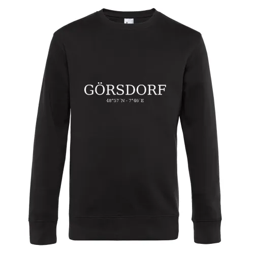 Görsdorf Koordinaten Sweat Männer King Crew Neck