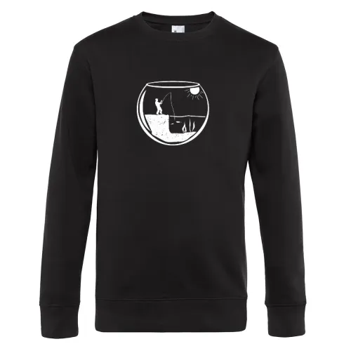 Goldfisch Aquarium Glas Angler Angeln Geschenkidee Männer Sweat Goldfisch Aquarium Glas Angler Angeln Geschenkidee Sweat