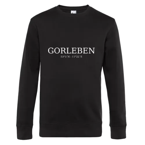Gorleben Koordinaten Sweat Männer King Crew Neck