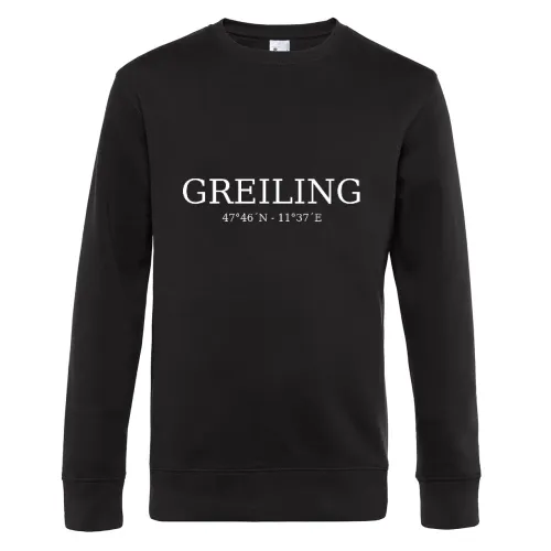Greiling Koordinaten Sweat Männer King Crew Neck