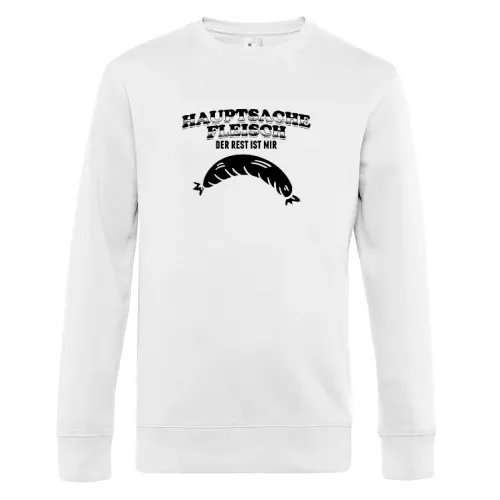 Grillen BBQ Bratwurst Griller Grillmeister Spruch Sweat Männer King Crew Neck
