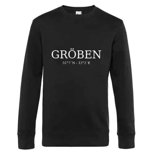 Gröben Koordinaten Sweat Männer King Crew Neck