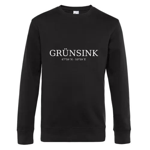 Grünsink Koordinaten Sweat Männer King Crew Neck