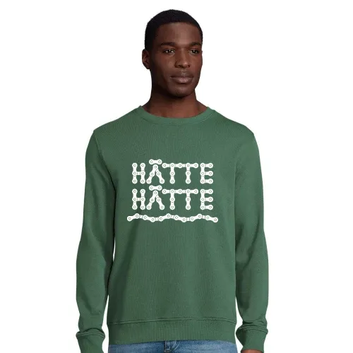 hätte hätte Fahrradkette Männer Sweat