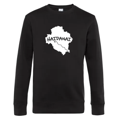 Haidanai Haidanei Heidanei Schwabenland Karte Sweat Männer King Crew Neck