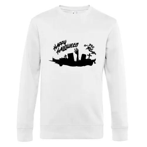 Halloween Friedhof Shirt Süßes Saures Geschenkidee Männer Sweat Halloween Friedhof Shirt Süßes Saures Geschenkidee Sweat