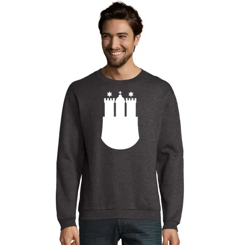 Hamburg Wappen Männer Sweat