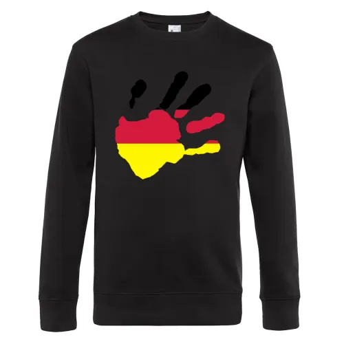 Handabdruck in deinen Wunschfarbe Sweat