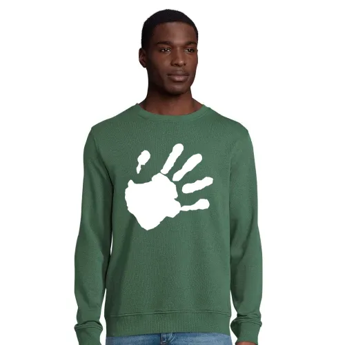 Handabdruck Sweat Männer Comet Bio