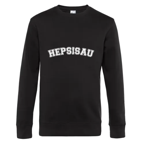 Hepsisau Sweat Männer King Crew Neck