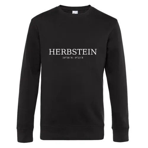 Herbstein Koordinaten Sweat Männer King Crew Neck