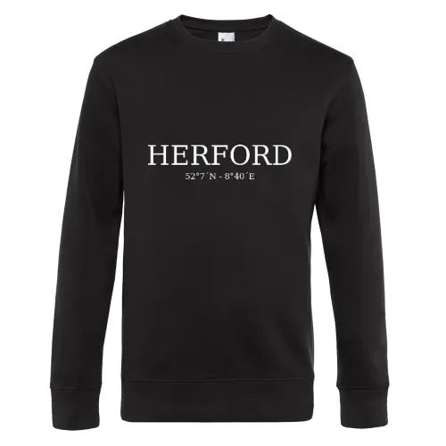 Herford Koordinaten Sweat Männer King Crew Neck