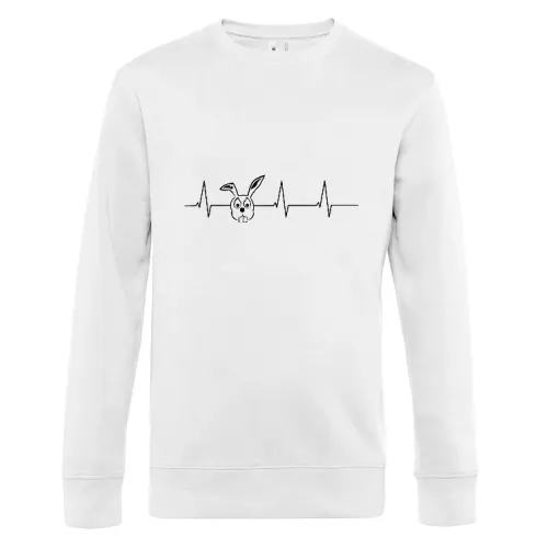 Herzschlag Hasenkopf Sweat