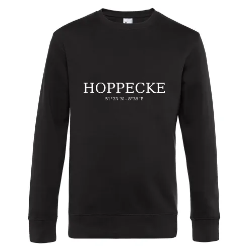 Hoppecke Koordinaten Sweat Männer King Crew Neck