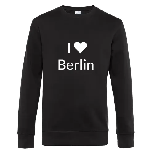 I Love Berlin Männer Sweat I Love Berlin Sweat