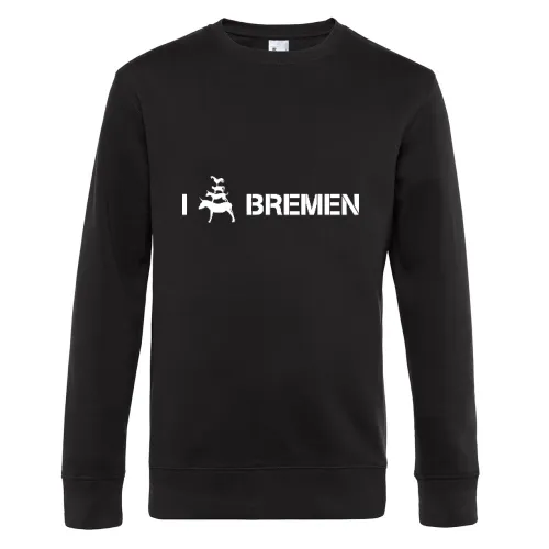 I Love Bremer Stadtmusikanten Männer Sweat
