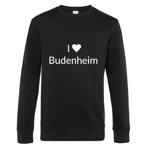 I Love Budenheim Sweat Männer King Crew Neck