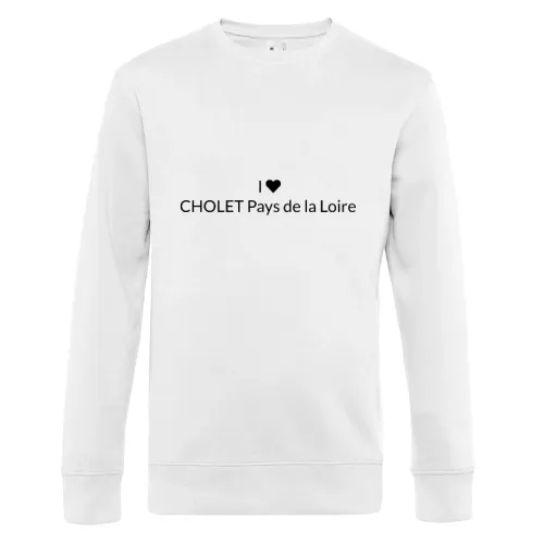 I Love CHOLET Pays de la Loire Sweat Männer King Crew Neck