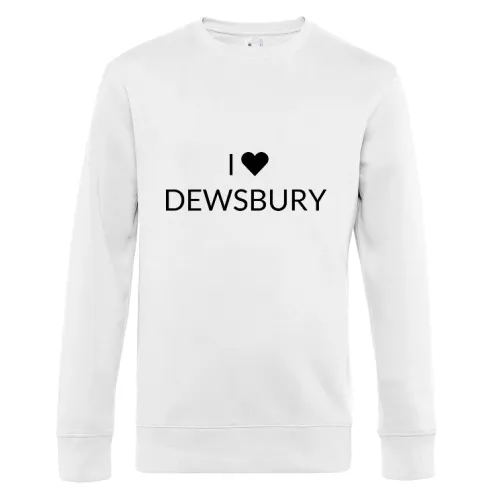 I Love DEWSBURY Sweat Männer King Crew Neck