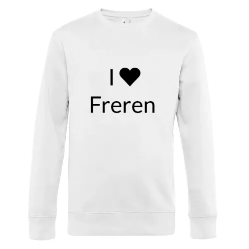 I Love Freren Sweat Männer King Crew Neck