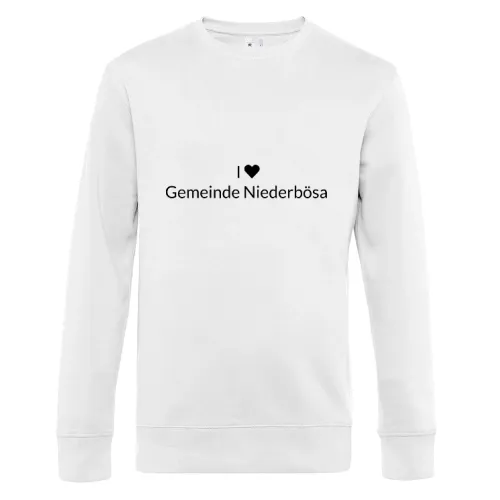 I Love Gemeinde Niederbösa Sweat Männer King Crew Neck