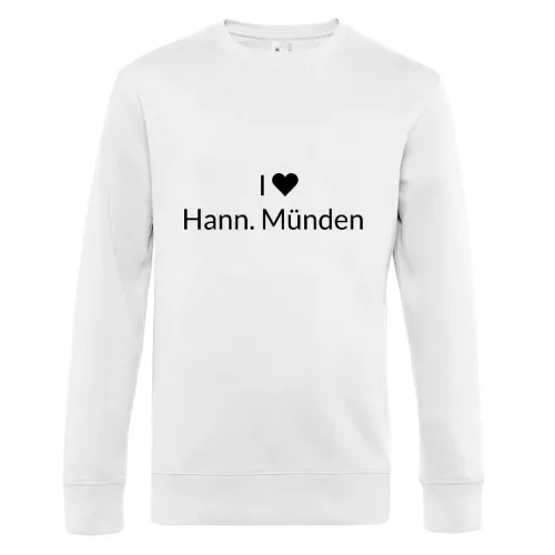 I Love Hann. Münden  Sweat Männer King Crew Neck