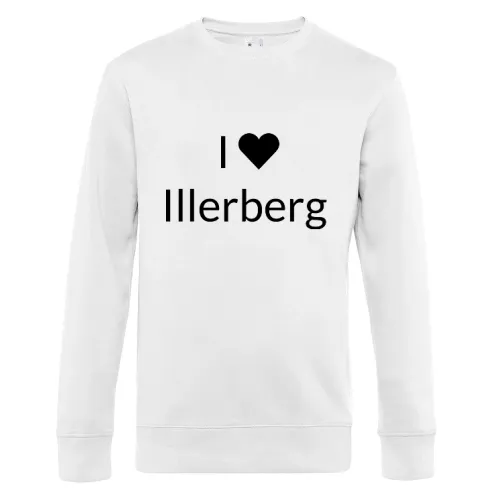 I Love Illerberg Sweat Männer King Crew Neck
