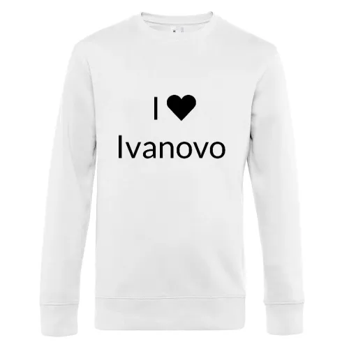 I Love Ivanovo Sweat Männer King Crew Neck