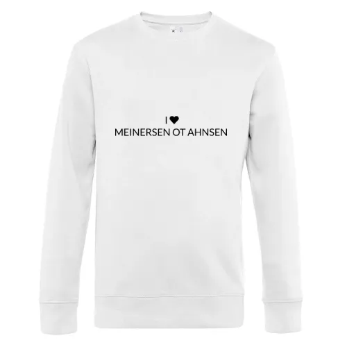 I Love MEINERSEN OT AHNSEN Sweat Männer King Crew Neck