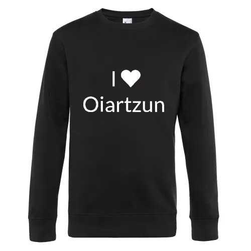 I Love Oiartzun Sweat Männer King Crew Neck