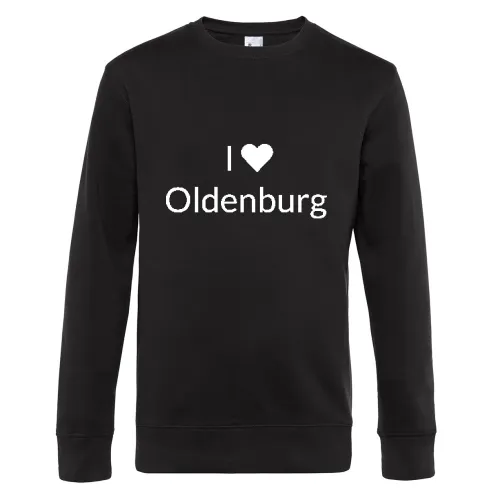 I Love Oldenburg Sweat Männer King Crew Neck