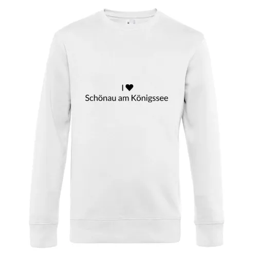 I Love Schönau am Königssee Sweat Männer King Crew Neck
