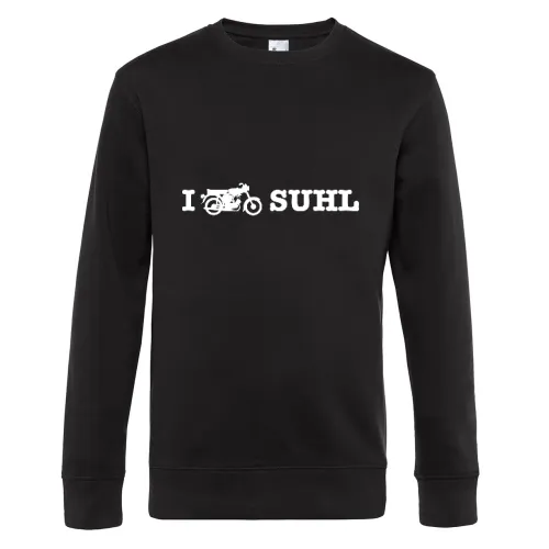 I Love Suhl Simson Männer Sweat I Love Suhl Simson Sweat