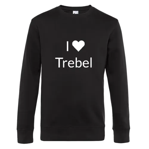 I Love Trebel Sweat Männer King Crew Neck