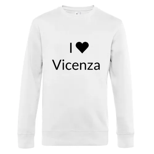 I Love Vicenza  Sweat Männer King Crew Neck