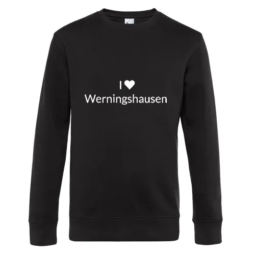 I Love Werningshausen Sweat Männer King Crew Neck