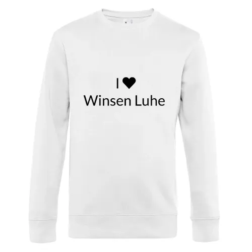 I Love Winsen Luhe Sweat Männer King Crew Neck