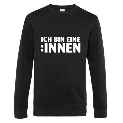 Ich bin eine :innen Sweat Männer King Crew Neck