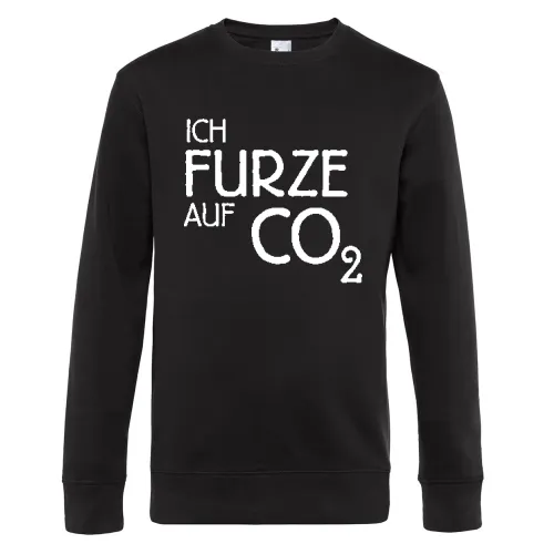 Ich Furze auf CO2 Männer Sweat
