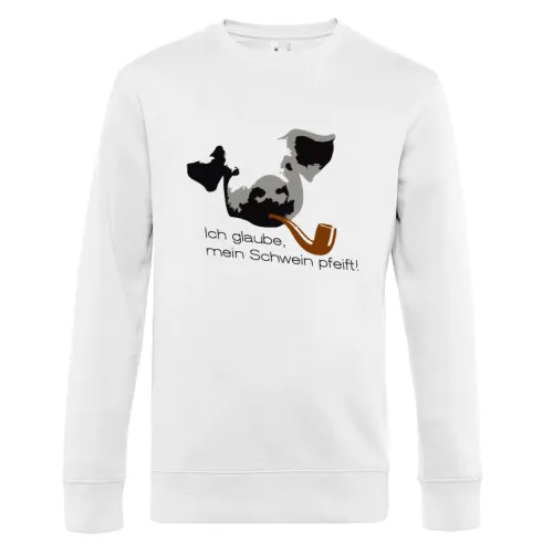 Ich glaube, mein Schwein pfeift 2.0 Sweat Männer King Crew Neck